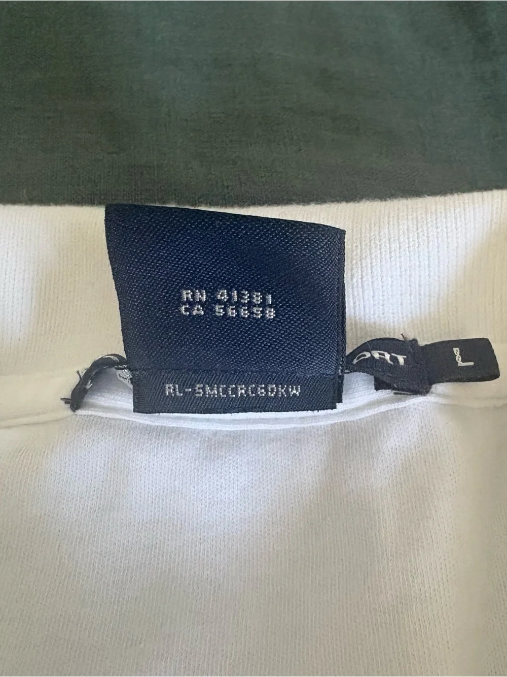 Ralph Lauren Sport Slim Fit White Polo Green Pony Logo Girls L
